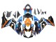 Light Blue Orange Black White Shark 46 2011-2024 Suzuki GSXR 600 / GSXR 750 Motorcycle Fairings