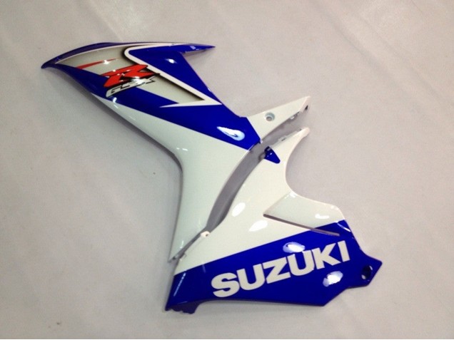 Blue White 2011-2024 Suzuki GSXR 600 / GSXR 750 Motorcycle Fairings