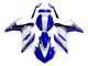 White Blue Black Racing 2015-2018 Yamaha YZF R3/R25 Motorcycle Fairings