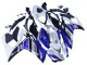 White Blue Black Yamalube 2015-2018 Yamaha YZF R3/R25 Motorcycle Fairings