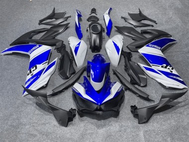 White Blue 2015-2018 Yamaha YZF R3/R25 Motorcycle Fairings