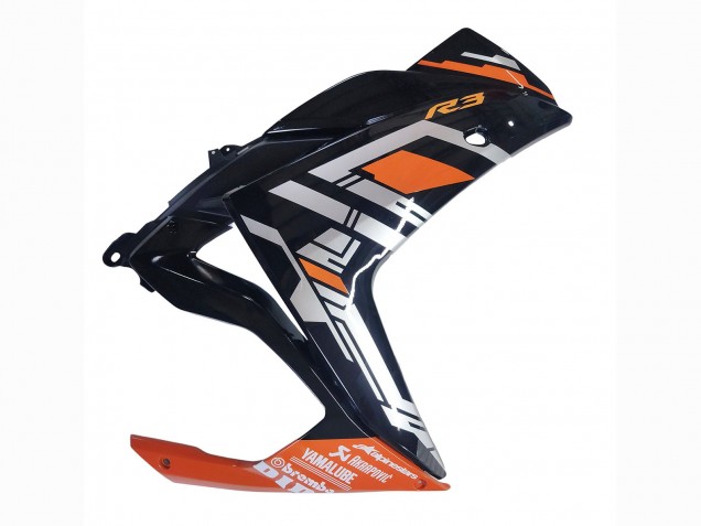 Blue Orange Silver Yamalube 2015-2018 Yamaha YZF R3/R25 Motorcycle Fairings