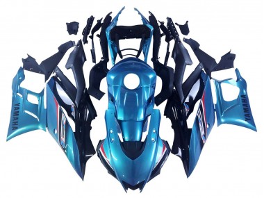 Blue Black 2019-2021 Yamaha YZF R3/R25 Motorcycle Fairing