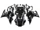 Glossy Black White 2019-2021 Yamaha YZF R3/R25 Motorcycle Fairings
