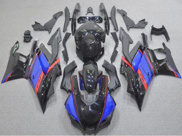 Glossy Black Blue Red 2022-2024 Yamaha YZF R3/R25 Motorcycle Fairings
