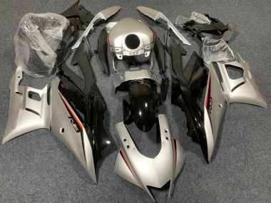 Light Gold Glossy Black 2022-2024 Yamaha YZF R3/R25 Motorcycle Fairings