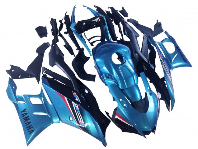 Blue White Red Black 2022-2024 Yamaha YZF R3/R25 Motorcycle Fairing