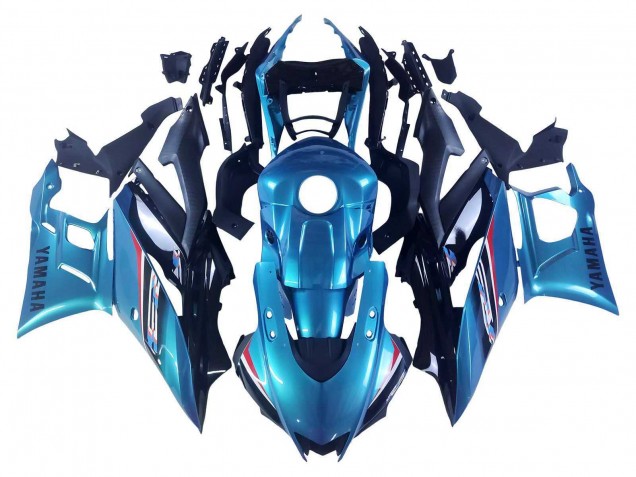 Blue White Red Black 2022-2024 Yamaha YZF R3/R25 Motorcycle Fairing