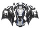 Black Carbon Fiber Style Silver Blue 2022-2024 Yamaha YZF R3/R25 Motorcycle Fairings