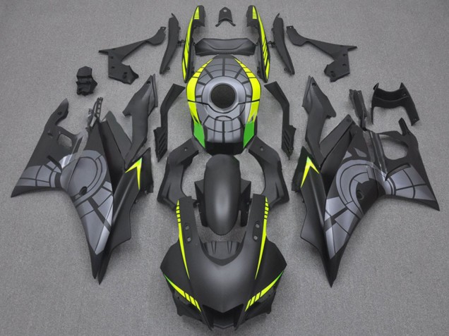 Matte Black Grey Yellow Green 2022-2024 Yamaha YZF R3/R25 Motorcycle Fairings