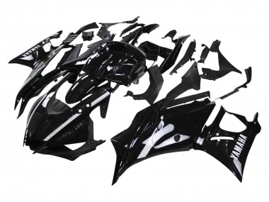 Glossy Black 2022-2024 Yamaha YZF R3/R25 Motorcycle Fairings