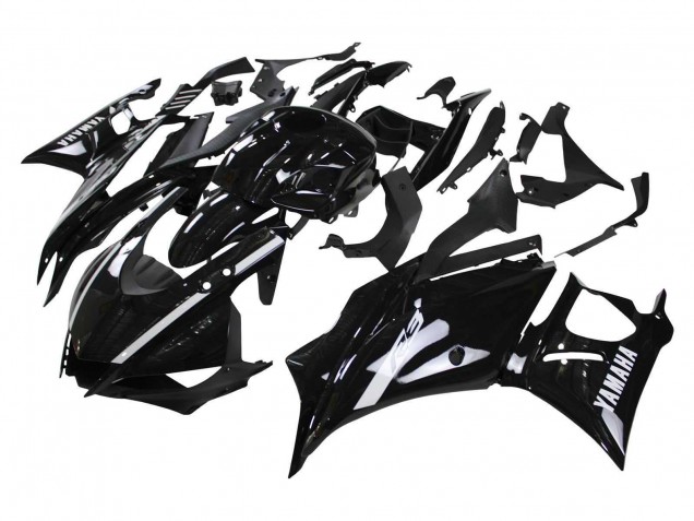 Glossy Black 2022-2024 Yamaha YZF R3/R25 Motorcycle Fairings