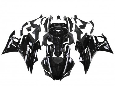 Glossy Black 2022-2024 Yamaha YZF R3/R25 Motorcycle Fairings