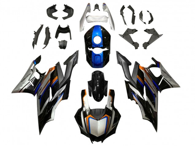 Silver Blue Orange Black 2022-2024 Yamaha YZF R3/R25 Motorcycle Fairings