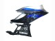 Marble Black Silver Blue Forged Carbon Fiber Style 2022-2024 Yamaha YZF R3/R25 Motorcycle Fairings