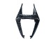 Marble Black Silver Blue Forged Carbon Fiber Style 2022-2024 Yamaha YZF R3/R25 Motorcycle Fairings