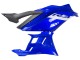 Blue White Matte Black 2022-2024 Yamaha YZF R3/R25 Motorcycle Fairings