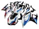 White Blue Red Black 2022-2024 Yamaha YZF R3/R25 Motorcycle Fairings