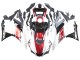 White Red Black Yamalube 2022-2024 Yamaha YZF R3/R25 Motorcycle Fairings