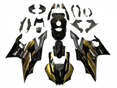 Gold Glossy Black Semakin Didepan 2022-2024 Yamaha YZF R3/R25 Motorcycle Fairings