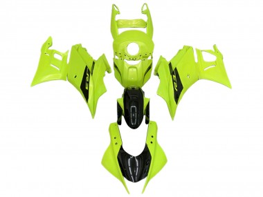 Neon Green Glossy Black 2022-2024 Yamaha YZF R3/R25 Motorcycle Fairings