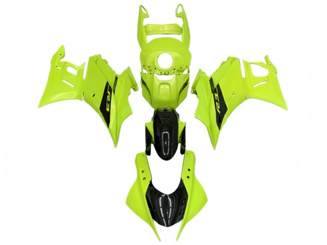 Neon Green Glossy Black 2022-2024 Yamaha YZF R3/R25 Motorcycle Fairings