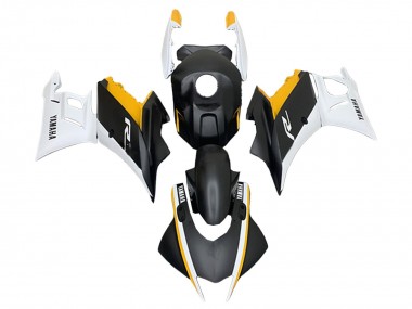 White Yellow Matte Black 2022-2024 Yamaha YZF R3/R25 Motorcycle Fairings