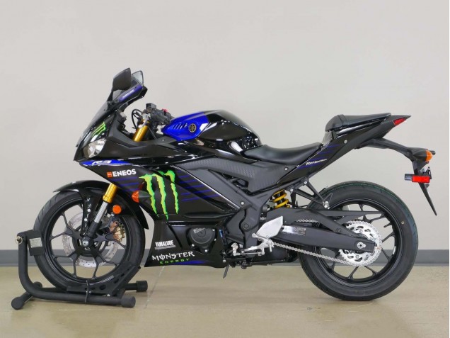 Blue Green Black Monster Yamalube ENEOS 2022-2024 Yamaha YZF R3/R25 Motorcycle Fairings