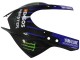 Blue Green Black Monster Yamalube ENEOS 2022-2024 Yamaha YZF R3/R25 Motorcycle Fairings