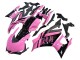 Pink Glossy Black Monster 2022-2024 Yamaha YZF R3/R25 Motorcycle Fairings