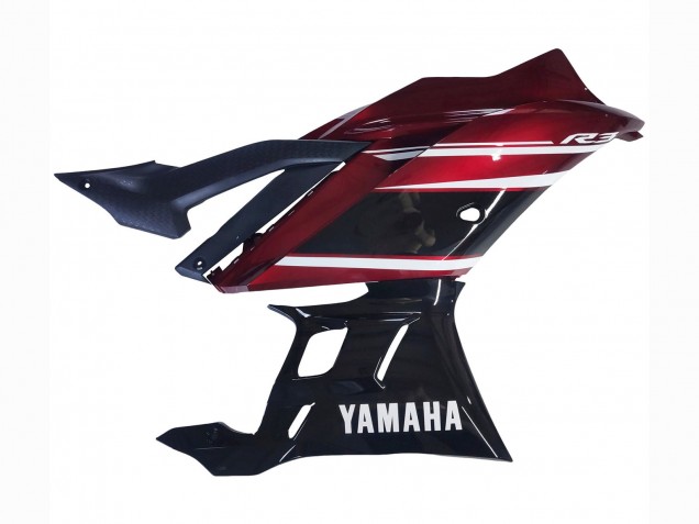Red White Glossy Black 2022-2024 Yamaha YZF R3/R25 Motorcycle Fairing