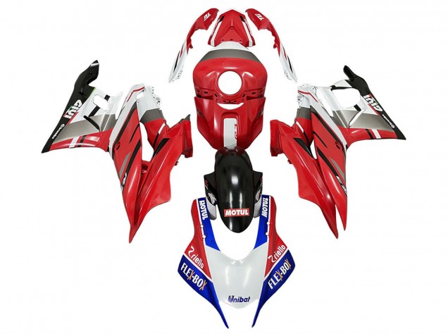 White Red Blue Black Motul Flex Box Givi Unubat 2022-2024 Yamaha YZF R3/R25 Motorcycle Fairings