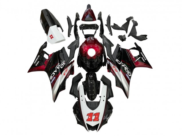 Red Silver Black 11 2022-2024 Yamaha YZF R3/R25 Motorcycle Fairings