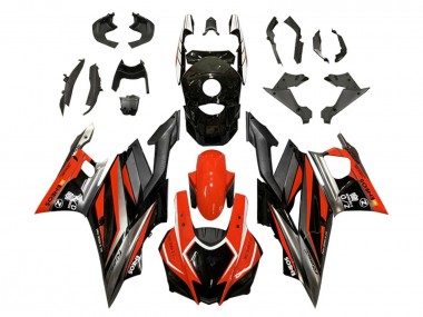 Red Grey Black ENEOS 2022-2024 Yamaha YZF R3/R25 Motorcycle Fairings