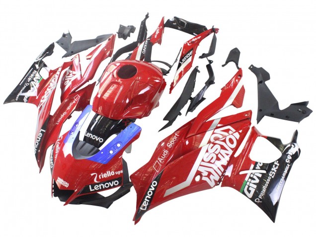 Red Blue Black Lenovo Valsir 2022-2024 Yamaha YZF R3/R25 Motorcycle Fairings