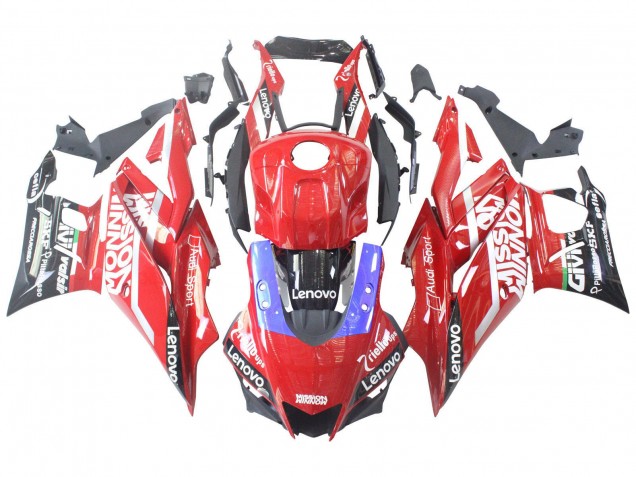 Red Blue Black Lenovo Valsir 2022-2024 Yamaha YZF R3/R25 Motorcycle Fairings