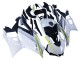 White Yellow Black 2022-2024 Yamaha YZF R3/R25 Motorcycle Fairings