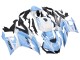 White Light Blue 2022-2024 Yamaha YZF R3/R25 Motorcycle Fairings