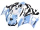 White Light Blue 2022-2024 Yamaha YZF R3/R25 Motorcycle Fairings