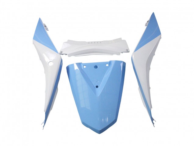 White Light Blue 2022-2024 Yamaha YZF R3/R25 Motorcycle Fairings