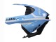 White Light Blue 2022-2024 Yamaha YZF R3/R25 Motorcycle Fairings