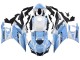 White Light Blue 2022-2024 Yamaha YZF R3/R25 Motorcycle Fairings