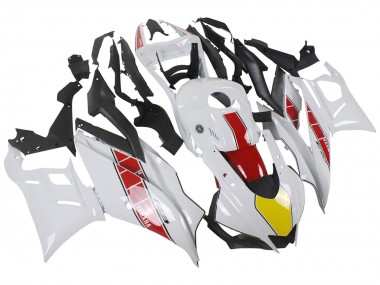 White Red Yellow Black 2022-2024 Yamaha YZF R3/R25 Motorcycle Fairings