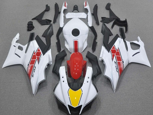 White Red Yellow Black 2022-2024 Yamaha YZF R3/R25 Motorcycle Fairings