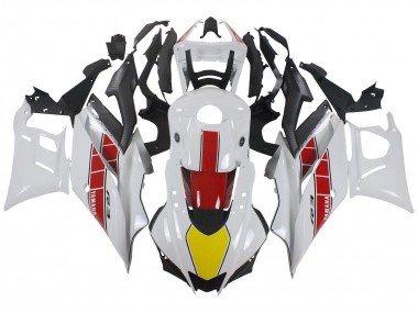 White Red Yellow Black 2022-2024 Yamaha YZF R3/R25 Motorcycle Fairings