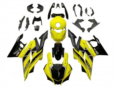 Yellow Black 2022-2024 Yamaha YZF R3/R25 Motorcycle Fairings