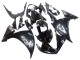 Glossy Black White Decal 2009-2011 Yamaha YZF 1000 R1 Motorcycle Fairings