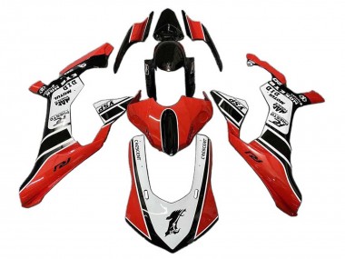 White Red Black 2020-2025 Yamaha YZF 1000 R1 Motorcycle Fairing
