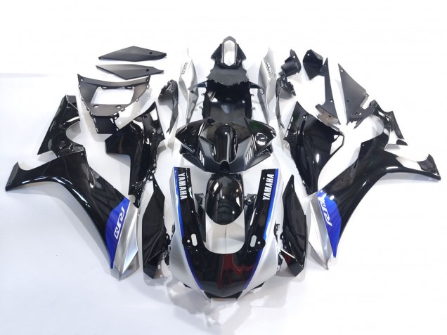 Glossy Black Silver Blue 2020-2025 Yamaha YZF 1000 R1 Motorcycle Fairings