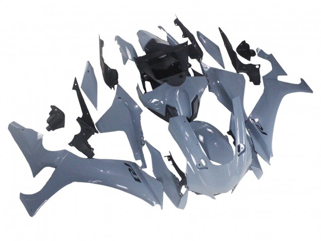 Glossy Grey 2020-2025 Yamaha YZF 1000 R1 Motorcycle Fairings